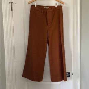 Madewell Emmett Wide Leg Crop Pants